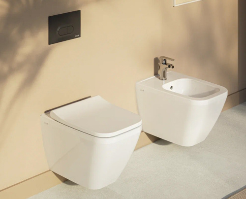 Биде Vitra Integra Square 7083B003-0288 подвесное - фото 2