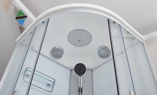 Душевая кабина Timo Imwei XDS-09SC 90х90 четверть круга с крышей ориентация универсальная - фото 5