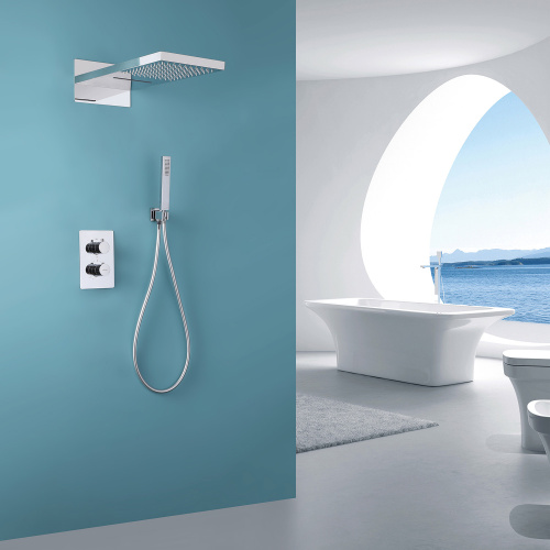 Душевая система ABBER AF8052 встраиваемая в стену с термостатом - фото 2