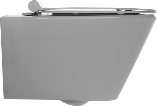 Унитаз подвесной Logan 00261954 белый с сиденьем микролифт безободковый каскадный смыв - фото 3