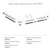 Соединитель профиля Denkirs Smart One (Смарт Оне) TR3043-AL