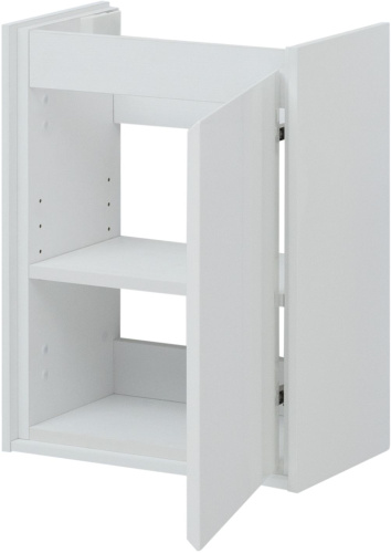 Тумба под раковину Aquanet Милан 00339962 42х23х54 подвесная цвет белый - фото 5