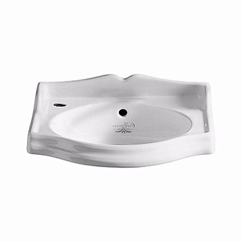 Раковина из санфаянса Simas Arcade AR035bi*1sx 38х28 подвесная цвет белый 1 отверстие под смеситель