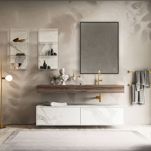 Зеркало в ванную Vincea VLM-3VN600B 60х80 цвет черный