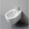 Биде подвесное White Ceramic Basic W020401 цвет белый