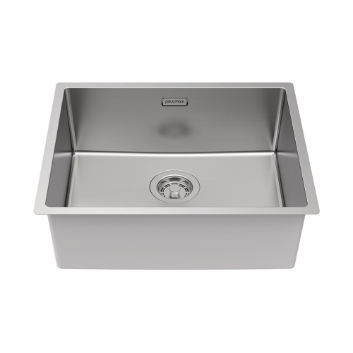 Кухонная мойка Paulmark LASSAN 54 UNI LA54-BS 40х50 цвет брашированная нержавеющая сталь поверхность матовая - фото 2