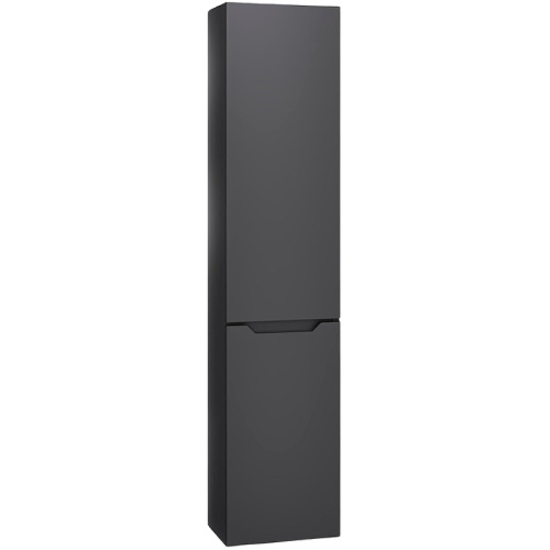 Шкаф-пенал Jorno SLIDE Sli.04.150/P/A 33х27х150 подвесной цвет антрацит