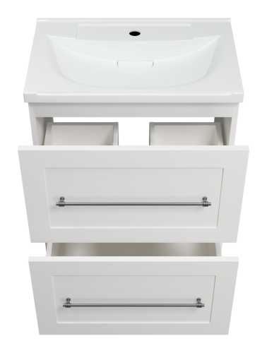 Тумба под раковину Misty Марта П-Мрт07060-011Пр 60х41х72 напольная - фото 3