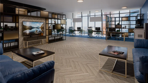 SPC ламинат Damy Floor LONDON 0137 Ливерпуль толщина 0.4 см 43 класс 615х123 - фото 2