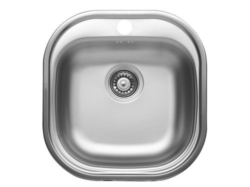 Кухонная мойка Ukinox Галант GAP460.480 -GT8K 0C 48х46 цвет хром поверхность полированная - фото 2