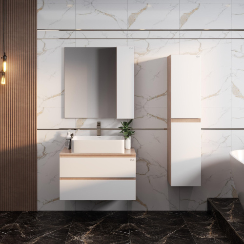 Зеркало-шкаф Onika Алеста 208095 80х15х82 подвесной - фото 5