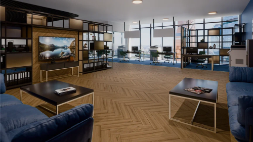 SPC ламинат Damy Floor LONDON 5246-10 Лидс толщина 0.4 см 43 класс 615х123 - фото 2