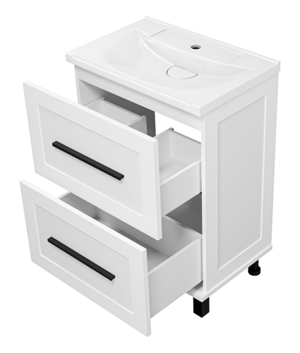 Тумба под раковину Misty Модерн П-Мод07060-011Пр 60х41х72 напольная - фото 4