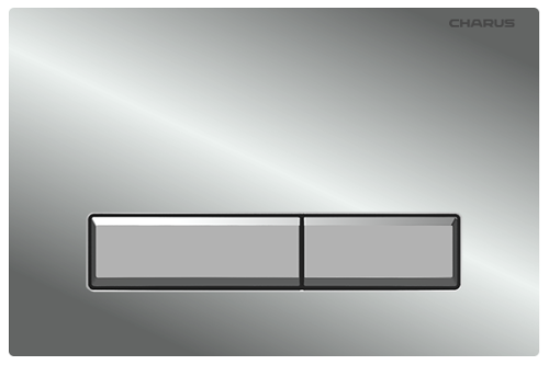 Клавиша смыва механическая CHARUS Raiden FP.321.21.01 цвет хром глянцевый