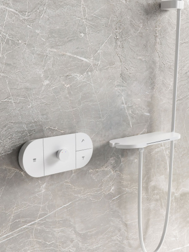 Душевая система Vincea VSFW-2F12TMW встраиваемая в стену с термостатом - фото 2