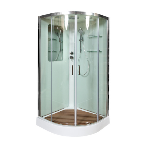 Душевая кабина AvaCan A01 100х100 четверть круга с крышей ориентация универсальная - фото 3