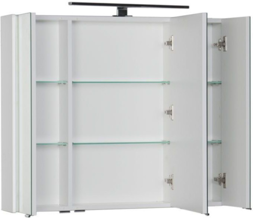 Зеркало-шкаф Aquanet Латина 00179605 90х17х75 подвесной цвет белый - фото 3