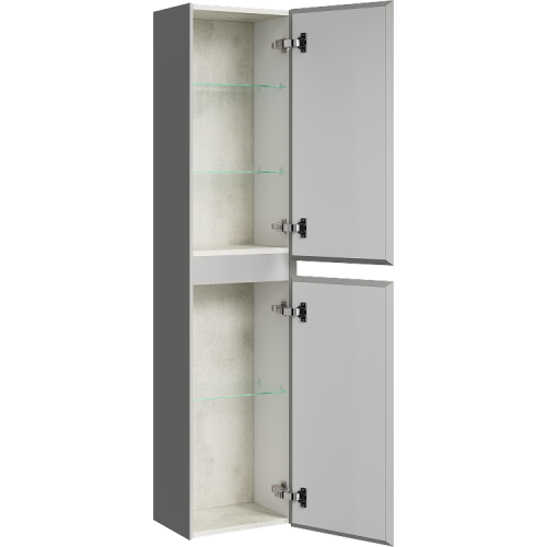 Шкаф-пенал Aqwella Y GE0535ST 35х25х150 подвесной - фото 2