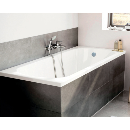 Ванна акриловая Aquanika Round A1017075025 170х75 пристенная прямоугольная без каркаса - фото 2