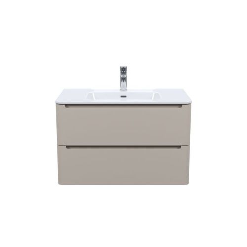 Тумба с раковиной IDDIS Edifice EDI80C0i95K 80х47х50 подвесная цвет бежевый - фото 2