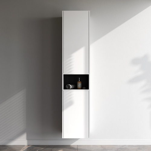 Шкаф Am.Pm Func M8FCH04029WM 40х35х90 подвесной цвет белый - фото 5