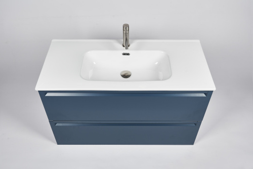 Тумба с раковиной Inda Piccadilly INDA Piccadilly 80BD Kona 80х45х60 подвесная - фото 3