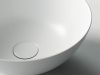 Раковина из сантехнического фарфора Ceramica Nova ELEMENT CN6003 40х40 накладная цвет белый без отверстий под смеситель