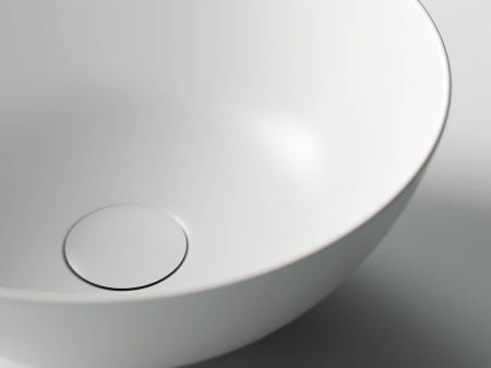 Раковина из сантехнического фарфора Ceramica Nova ELEMENT CN6003 40х40 накладная цвет белый без отверстий под смеситель
