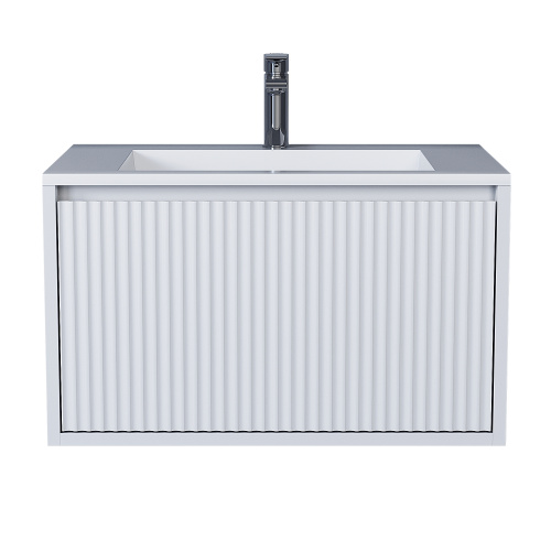 Тумба с раковиной Uperwood Next Premium 3930205164 70х45х42 цвет белый матовый - фото 4