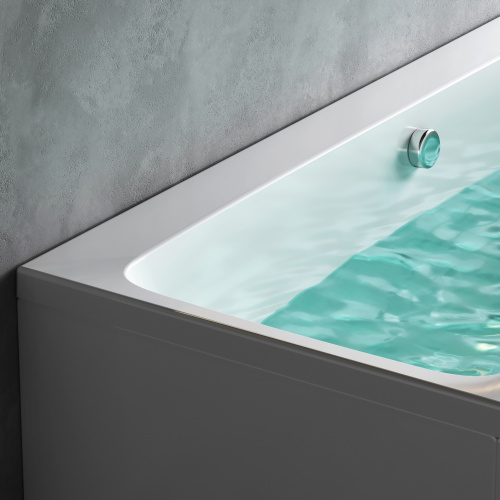 Ванна акриловая Am.Pm Func W84A-160-070W-A 160х70 пристенная прямоугольная без каркаса - фото 5