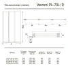 Душевая шторка на ванну Veconi Palau PL73BL-90-01-19C4 90х150 стекло прозрачное профиль черный ориентация левая