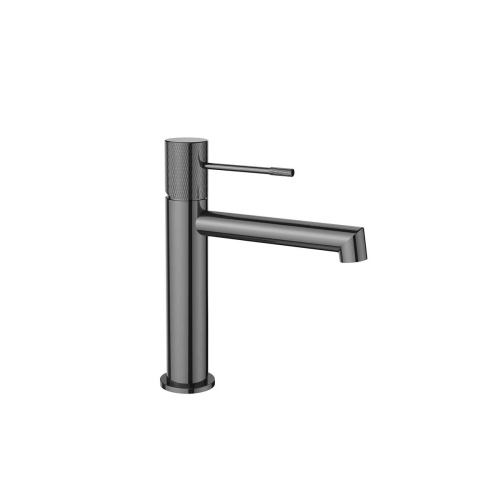 Смеситель Vincea Desire VBF-1D1GM на раковину вороненая сталь - фото 2