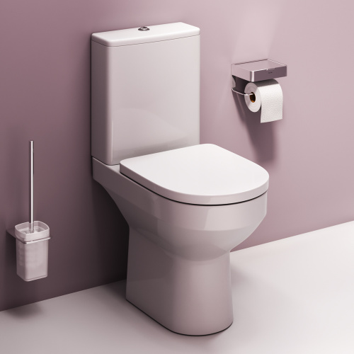 Комплект унитаз-компакт напольный с бачком и аксессуарами для ванной комнаты Am.Pm Spirit CK70DC - фото 4