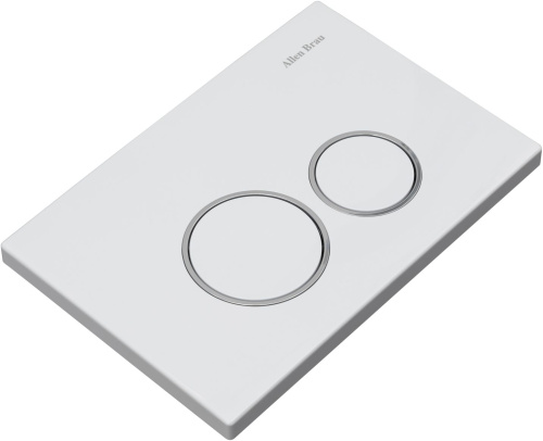 Клавиша смыва пневматическая Allen Brau Priority 9.20001.20 цвет белый - фото 3