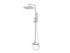 Душевая стойка BelBagno ACQUA ACQUA-DOCM-CRM настенная цвет хром