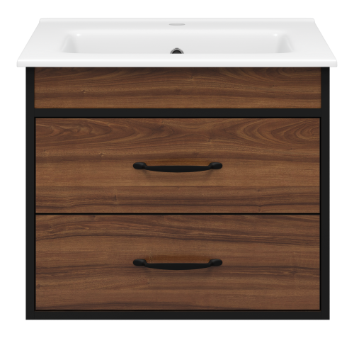 Тумба под раковину Misty Кедр П-Кед09060-011По 59х44х48 подвесная - фото 2