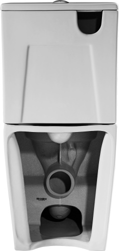 Чаша унитаза напольная Arrow AB2231H цвет белый без бачка с сиденьем микролифт безободковая каскадный смыв - фото 4