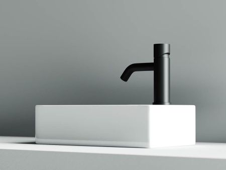 Раковина из сантехнического фарфора Ceramica Nova ELEMENT CN5007 40х20 подвесная цвет белый 1 отверстие под смеситель