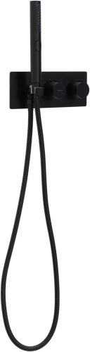 Смеситель для ванны с душем Allen Brau Liberty 5.33009-31 встраиваемый в стену черный - фото 4