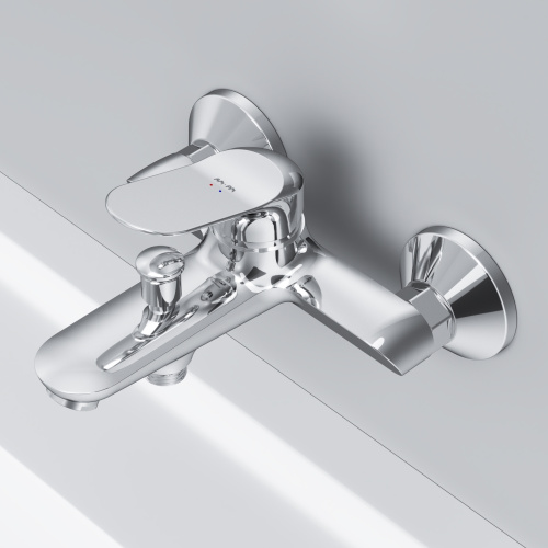Смеситель для ванны и душа Am.Pm Sunny F85C10000 настенный хром - фото 4