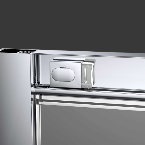 Душевая дверь Vincea Alpha VDS-3AL2180CL 180х190 стекло прозрачное профиль хром глянцевый - фото 4