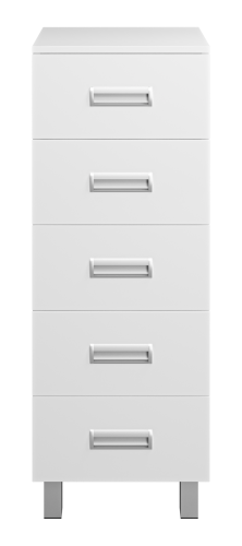 Комод Misty Селена П-Сел05040-015Я 40х34х97 напольный цвет белый - фото 2