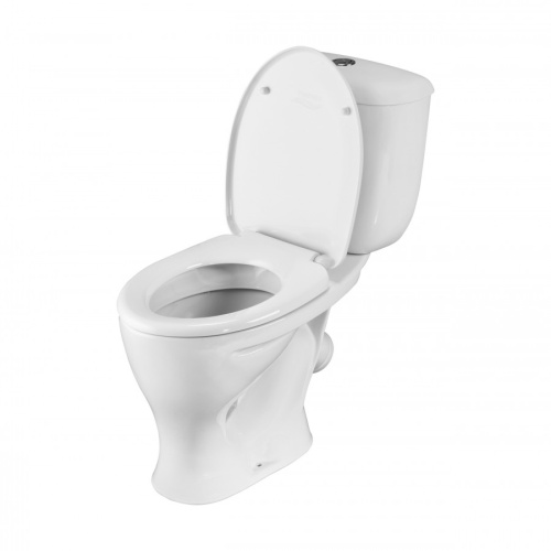 Унитаз-компакт напольный с бачком Santeri Воротынский 1P4017S0000BF белый с сиденьем каскадный смыв - фото 2