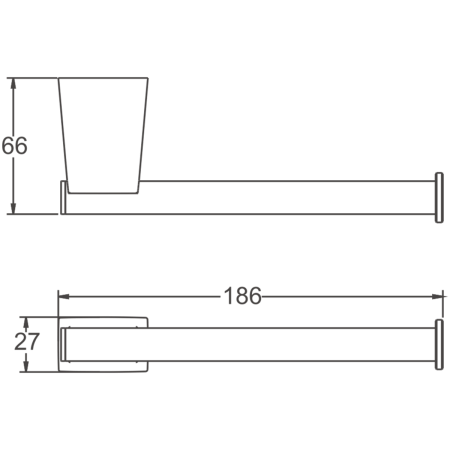 Бумагодержатель BELZ B91303-2