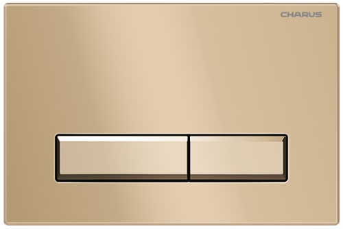 Клавиша смыва механическая CHARUS Raiden FP.321.51.01 цвет песок матовый