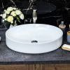 Раковина из сантехнического фарфора Melana 320337-805 60х40 накладная цвет белый без отверстий под смеситель