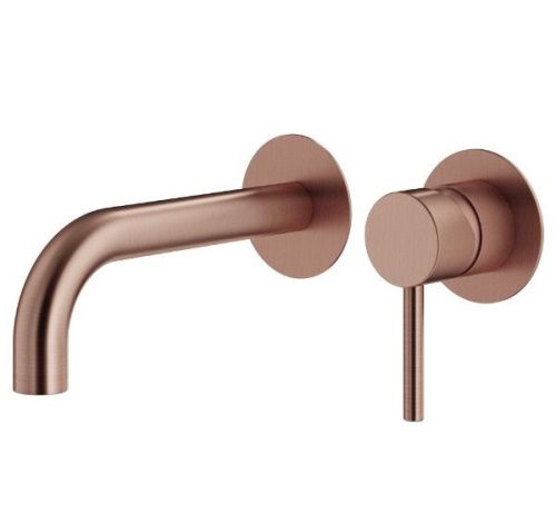 Смеситель для раковины Plumberia Selection Ixo KITXO1135RS250 встраиваемый в стену медь