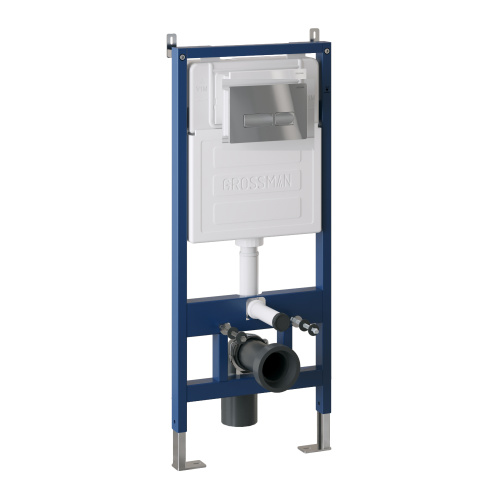 Клавиша смыва механическая Grossman Pragma 700.K31.03.100.100 цвет хром - фото 4