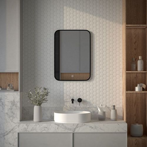 Зеркало с подсветкой Defesto AURA DF 2964S 50х70 подвесное - фото 4
