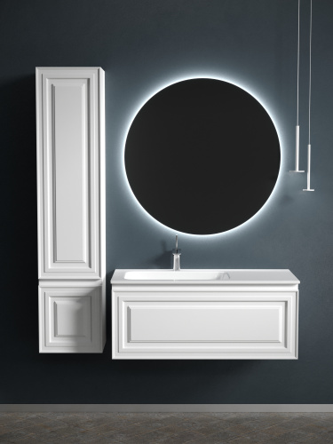 Тумба под раковину Sancos Very VR100LW 100х45х41 подвесная цвет белый - фото 2